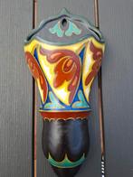 Zeldzaam mooie Gouda plateel wandvaas, Antiek en Kunst, Ophalen of Verzenden