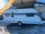 Hobby 560 UL Prestige 2024 NIEUW BINNEN, Caravans en Kamperen, 2 aparte bedden, Bedrijf, Hordeur, 5 tot 6 meter