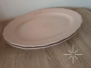 2 Rivièra Maison Côte Sud Schalen - Roze beschikbaar voor biedingen