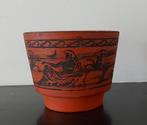 Vintage bloempot Rogild Denemarken '60s Studio Pottery, Antiek en Kunst, Antiek | Keramiek en Aardewerk, Ophalen of Verzenden