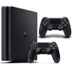 PS4 500gb + 2 controllers + 6 spellen, Spelcomputers en Games, Ophalen of Verzenden, Zo goed als nieuw, Met 2 controllers, Original