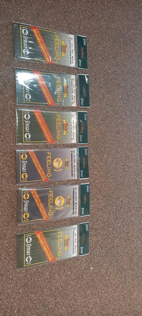 Sensas Feeling vaste hengel onderlijnen 18 & 40cm., Watersport en Boten, Hengelsport | Witvissen, Nieuw, Haak, Ophalen of Verzenden