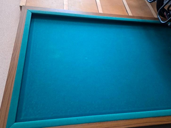 Homas biljart uit de jaren 80 Compleet en onbeschadigd, Sport en Fitness, Biljarten en Poolen, Zo goed als nieuw, Biljarttafel