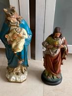 Gipsen beelden Jezus en Maria, Antiek en Kunst, Ophalen