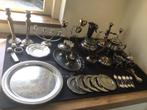 Uit erfenis partij zilver/metalen gebruiksvoorwerpen., Antiek en Kunst, Ophalen of Verzenden, Zilver