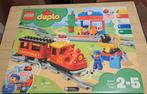 Duplo complete treinset, Kinderen en Baby's, Speelgoed | Duplo en Lego, Ophalen of Verzenden, Zo goed als nieuw, Duplo