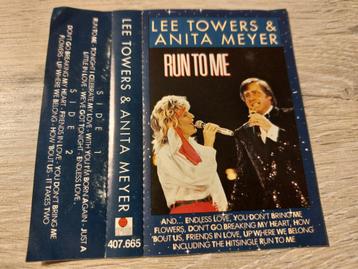 LEE TOWERS & ANITA MEYER - RUN TO ME (CASSETTEBANDJE) beschikbaar voor biedingen