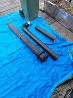 Dakdoorvoer voor gaskachel met kachel pijpen, Ophalen of Verzenden, Gebruikt