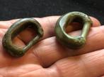 BODEMVONDST Romeinse massieve RIEMGESPEN brons artefact., Ophalen of Verzenden, Brons