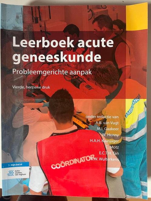 Leerboek acute geneeskunde, Boeken, Wetenschap, Zo goed als nieuw, Ophalen