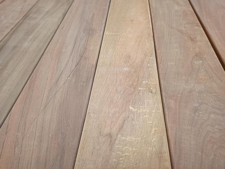 21x90 21x120 21x140mm ipe vlonderdelen steigerdelen, Tuin en Terras, Terrasdelen en Vlonders, Nieuw, Hout, Ophalen of Verzenden