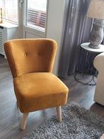 Fauteuil kleur mosterd of okergeel, Huis en Inrichting, Ophalen, Zo goed als nieuw