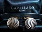 Cavallaro Napoli rose goud rose gold manchetknopen cufflinks, Sieraden, Tassen en Uiterlijk, Ophalen of Verzenden, Nieuw, Overige materialen