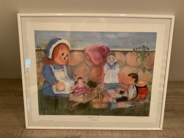 Kinderschilderij - pentekening beschikbaar voor biedingen