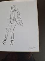 Michael Jackson tekening in lijst, Verzamelen, Ophalen of Verzenden