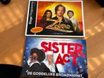 Programmaboek musical Zorro en brochure musical Sister Act, Drie personen of meer