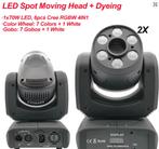 Spot wash moving head, Ophalen, Zo goed als nieuw, Licht