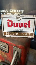 Duvel vintage schildje 20 x 30 cm, Ophalen of Verzenden, Zo goed als nieuw, Glas of Glazen, Duvel