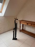 Cd rek houten giraf, Ophalen, Gebruikt, Minder dan 25 discs, Cd's