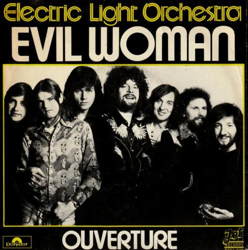 1940 E.L.O. - Evil woman (kopie hoes), Cd's en Dvd's, Vinyl Singles, Gebruikt, Single, Pop, 7 inch, Ophalen of Verzenden