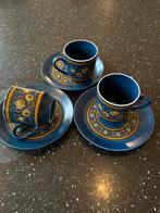 3x espresso kop en schotel winterling schwarzenbach., Antiek en Kunst, Antiek | Servies los, Ophalen of Verzenden