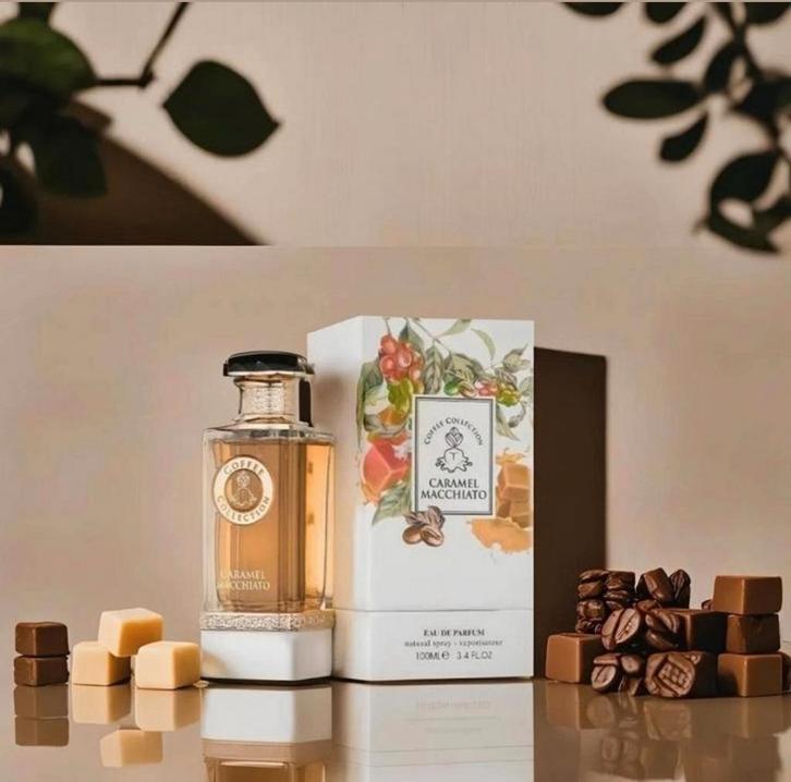 Caramel macchiato fragrance world samples, Sieraden, Tassen en Uiterlijk, Uiterlijk | Parfum, Nieuw, Ophalen of Verzenden