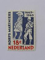 1965: NVPH 855, Korps Mariniers 1665-1965; postfris, Postzegels en Munten, Ophalen of Verzenden, Na 1940, Postfris