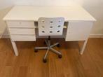 Bureau met bureaustoel - Ideaal voor kinderen/tieners, Huis en Inrichting, Bureaus, Ophalen, Gebruikt, Bureau