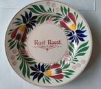 Spreuken wandbord, Boerenbont. Van jaren 50., Antiek en Kunst, Antiek | Wandborden en Tegels, Ophalen of Verzenden