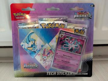 Pokemon - Prismatic Evolutions Tech Sticker Blister beschikbaar voor biedingen