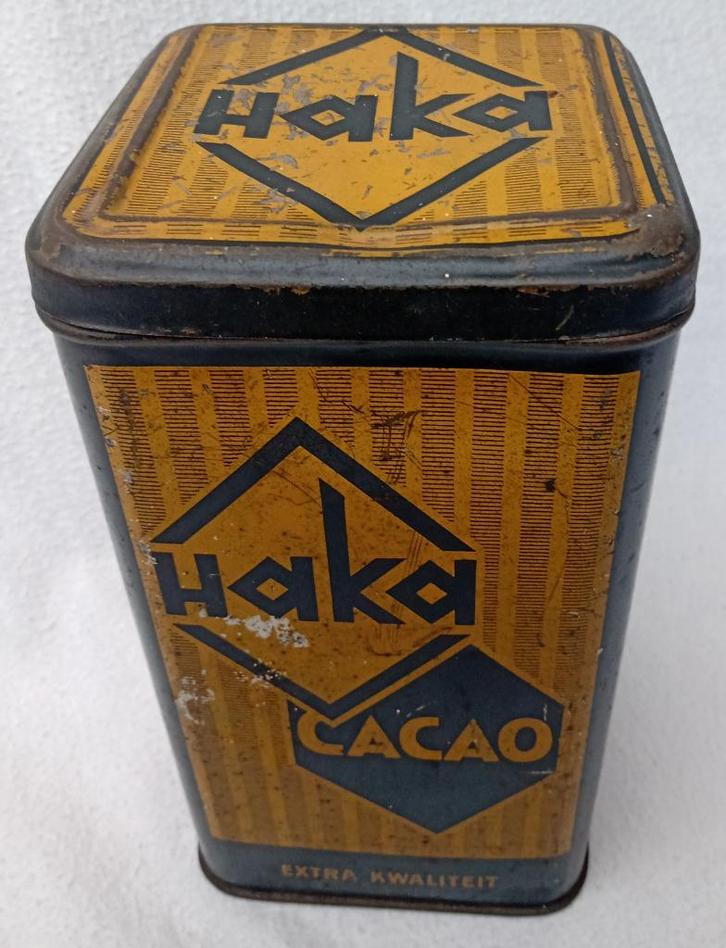 HAKA Cacao blik, Verzamelen, Blikken, Gebruikt, Overige, Ophalen of Verzenden