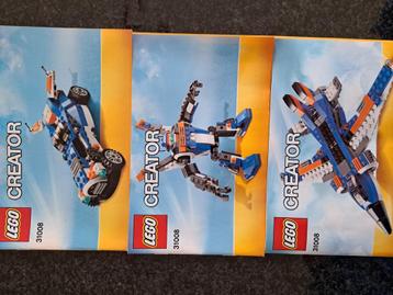 Lego creator 3 in 1 Thunder Wings 31008 beschikbaar voor biedingen