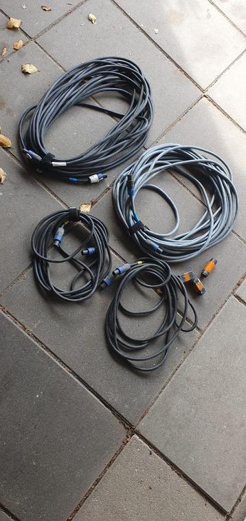 luidsprekerkabel met Neutrik connectors beschikbaar voor biedingen