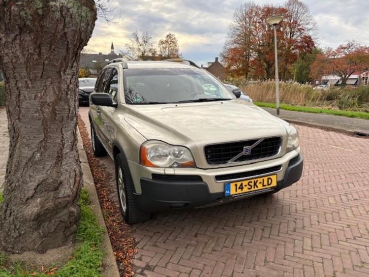 Volvo XC90 2.4 D5 Geartronic 2006 Beige, Auto's, Volvo, Particulier, XC90, 4x4, ABS, Achteruitrijcamera, Airbags, Airconditioning