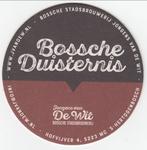 1 JONGENS VAN DE WIT *BOSSCHE DUISTERNIS* BIERVILTJE, Verzamelen, Biermerken, Verzenden, Gebruikt, Viltje(s), Overige merken