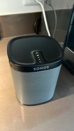 Sonos Play 1 zwart S2 versie, Audio, Tv en Foto, Luidsprekers, Front, Rear of Stereo speakers, Ophalen of Verzenden, Sonos, Zo goed als nieuw