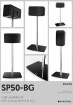 2x Spectral speakerstandaard voor Sonos Five, Audio, Tv en Foto, Luidsprekers, Ophalen, Zo goed als nieuw, Front, Rear of Stereo speakers