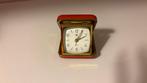 Vintage opvouwbare reiswekker, Antiek en Kunst, Antiek | Klokken, Ophalen