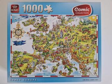 comic puzzels beschikbaar voor biedingen