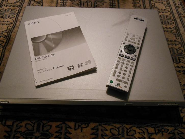 Dvd-recorder Sony, Audio, Tv en Foto, Dvd-spelers, Gebruikt, Dvd-recorder, Sony, Met harddisk, Ophalen