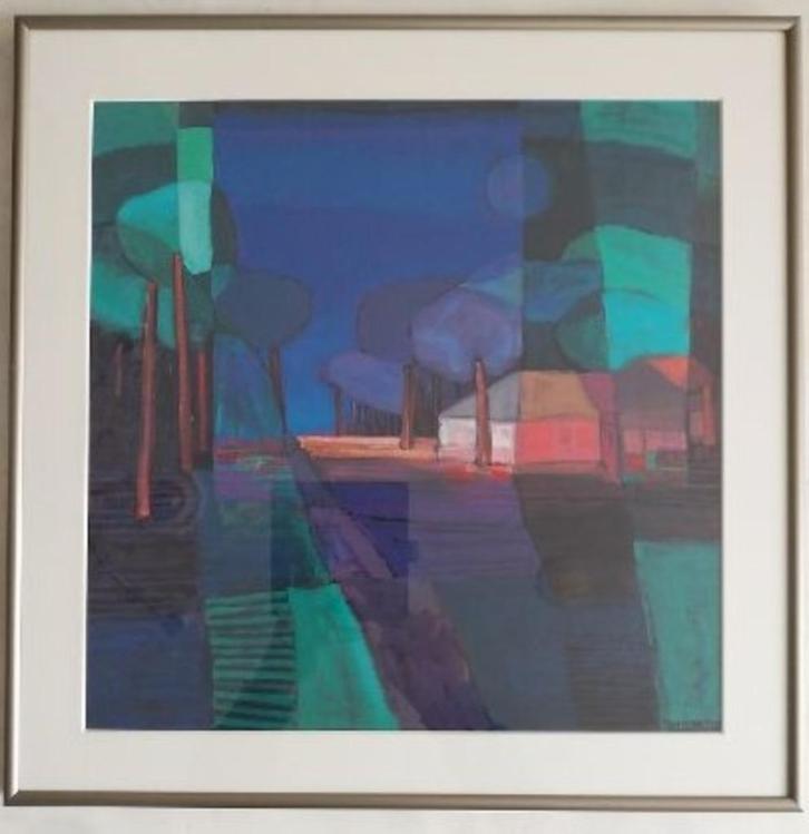 Ton Schulte - screenprint, Antiek en Kunst, Kunst | Litho's en Zeefdrukken, Ophalen of Verzenden