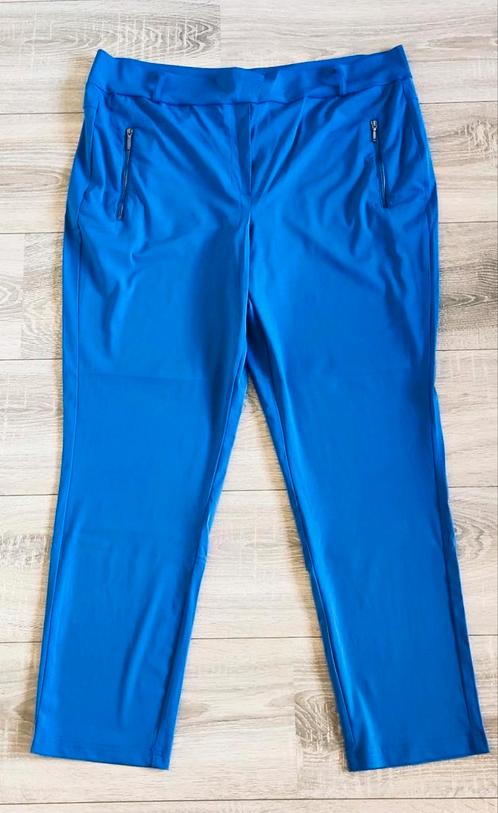 Elvira travel broek Marissa maat 46 Royal Blue (€10,-), Kleding | Dames, Broeken en Pantalons, Zo goed als nieuw, Maat 46/48 (XL) of groter