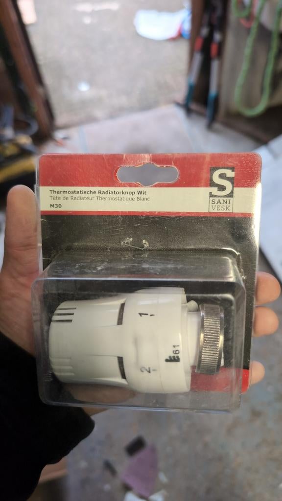 Radiatorknop M30 Aansluiting - Nieuw in Verpakking, Ophalen of Verzenden, Nieuw