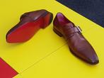 Santoni Oger Schoenen met gesp en Bruine kleur maat 11(45), Bruin, Verzenden, Nieuw, Gespschoenen