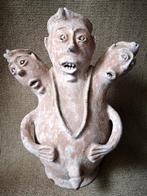 Groot prachtige terracotta voodoo Densu, Ophalen