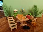 Vintage Playmobil terrasset 5323, Ophalen of Verzenden, Poppenhuis