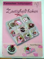 Haken: boek zoetigheid haken - gebak, snoep enz. Als nieuw, Verzenden, Zo goed als nieuw, Haken, Patroon of Boek