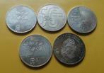 5 stuks 50 gulden munten, Postzegels en Munten, Munten | Nederland, Verzenden, Koningin Beatrix, 50 gulden