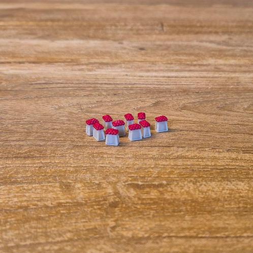 Bloemenemmer met Bloemen (Set van 10) – 1-50, Hobby en Vrije tijd, Modelauto's | 1:50, Nieuw, Bus of Vrachtwagen, Overige merken