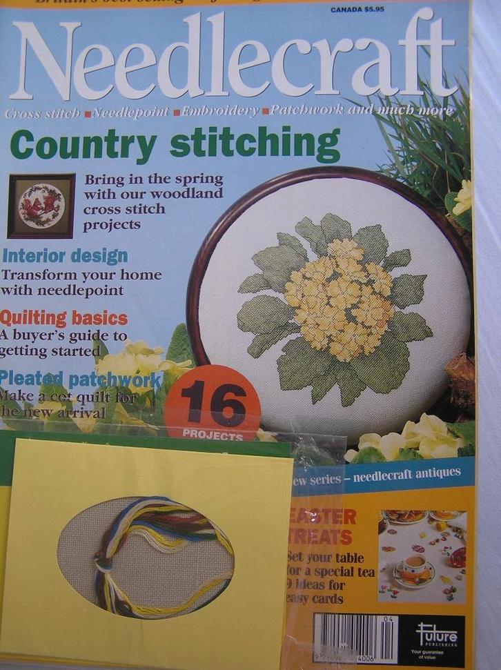 Cross Stitcher nr. 302 en Needlecraft - nieuw, Hobby en Vrije tijd, Borduren en Borduurmachines, Nieuw, Patroon, Handborduren
